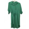 Šaty košilové 3/4 krátký rukáv dámské (S/M/L/XL ONE SIZE) ITALSKÁ MÓDA IMC23025/DU