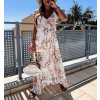 Šaty letní dlouhé šifonové na ramínkách dámské (S/M ONE SIZE) ITALSKÁ MÓDA IMWG222234/DU (Velikost S/M/L, Barva bílá)