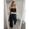 Kalhoty dlouhé letní dámské (S/M/L ONE SIZE) ITALSKÁ MÓDA IM322061/DR (Velikost S/M/L, Barva Černá)