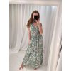 Šaty dlouhé elegantní icecool bez rukávu dámské (M/L, XL/XXL) AINUOSI  ITALSKÁ MODA IMB23FW56-20/DUR