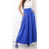 Sukně maxi dlouhá v pase na žabičkování dámská MAXIMA (S/M/L ONE SIZE) ITALSKÁ MÓDA IMM22MAXIMA/DR (Velikost M/L, Barva Černá)
