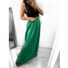 Sukně maxi dlouhá v pase na žabičkování dámská MAXIMA (S/M/L ONE SIZE) ITALSKÁ MÓDA IMM22MAXIMA/DR (Velikost M/L, Barva Černá)