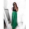 Sukně maxi dlouhá v pase na žabičkování dámská MAXIMA (S/M/L ONE SIZE) ITALSKÁ MÓDA IMM22MAXIMA/DR (Velikost M/L, Barva Černá)