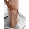 Sukně maxi dlouhá v pase na žabičkování dámská MAXIMA (S/M/L ONE SIZE) ITALSKÁ MÓDA IMM22MAXIMA/DR (Velikost M/L, Barva Černá)