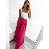 Sukně maxi dlouhá v pase na žabičkování dámská MAXIMA (S/M/L ONE SIZE) ITALSKÁ MÓDA IMM22MAXIMA/DR (Velikost M/L, Barva Černá)