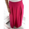 Sukně maxi dlouhá v pase na žabičkování dámská MAXIMA (S/M/L ONE SIZE) ITALSKÁ MÓDA IMM22MAXIMA/DR (Velikost M/L, Barva Černá)
