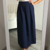 Sukně maxi dlouhá v pase na žabičkování dámská MAXIMA (S/M/L ONE SIZE) ITALSKÁ MÓDA IMM22MAXIMA/DR (Velikost M/L, Barva Černá)