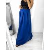 Sukně maxi dlouhá v pase na žabičkování dámská MAXIMA (S/M/L ONE SIZE) ITALSKÁ MÓDA IMM22MAXIMA/DR (Velikost M/L, Barva Černá)