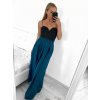 Sukně maxi dlouhá v pase na žabičkování dámská MAXIMA (S/M/L ONE SIZE) ITALSKÁ MÓDA IMM22MAXIMA/DR (Velikost M/L, Barva Černá)