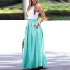 Sukně maxi dlouhá v pase na žabičkování dámská MAXIMA (S/M/L ONE SIZE) ITALSKÁ MÓDA IMM22MAXIMA/DR (Velikost M/L, Barva Černá)