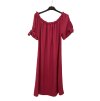Šaty letní carmen krátký rukáv dámské (S/M/L/XL ONE SIZE) ITALSKÁ MÓDA IMC223320/DR (Velikost M/L, Barva Černá)