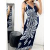 Šaty dlouhé letní icecool na ramínka dámské (M/L-XL/2XL) AINUOSI ITALSKÁ MODA IMB23H03 (Velikost M/L, Barva bílá)