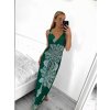 Šaty dlouhé letní icecool na ramínka dámské (M/L-XL/2XL) AINUOSI ITALSKÁ MODA IMB23H03 (Velikost M/L, Barva bílá)