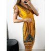Šaty letní icecool bez rukávu dámské (M/L, XL/2XL) AINUOSI  ITALSKÁ MODA IMB237721 (Velikost M/L, Barva červená)