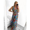 Šaty letní dlouhé bez rukávu dámské (S/M, L/XL ONE SIZE) VISKOZA AINUOSI FRANCOUZSKÁ MÓDA FMPZM23A082-9 (Velikost S/M/L, Barva Černá)