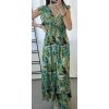 Šaty letní dlouhé bez rukávu dámské (S/M, L/XL ONE SIZE) VISKOZA AINUOSI FRANCOUZSKÁ MÓDA FMPZM23A082-9 (Velikost S/M/L, Barva Černá)