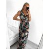 Šaty letní dlouhé bez rukávu dámské (S/M ONE SIZE) ICECOOL AINUOSI  FRANCOUZSKÁ MÓDA FMPZM23024-6 (Velikost S/M/L, Barva modrá)