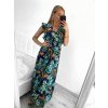 Šaty letní dlouhé bez rukávu dámské (S/M, L/XL ONE SIZE) VISKOZA AINUOSI FRANCOUZSKÁ MÓDA FMPZM23A082-3 (Velikost S/M/L, Barva bílá)