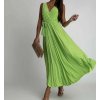 Šaty dlouhé elegantní společenské bez rukávu dámské (S/M ONE SIZE) ITALSKÁ MÓDA IMWE232099/DUR (Velikost S/M/L, Barva béžová)