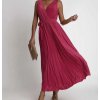 Šaty dlouhé elegantní společenské bez rukávu dámské (S/M ONE SIZE) ITALSKÁ MÓDA IMWE232099/DUR (Velikost S/M/L, Barva béžová)
