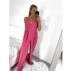 Overal dlouhý na ramínka dámský (S/M ONE SIZE) ITALSKÁ MÓDA IMPCF2312660/DU (Velikost S/M/L, Barva Černá)