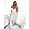 Overal dlouhý na ramínka dámský (S/M ONE SIZE) ITALSKÁ MÓDA IMPCF2327758/DU (Velikost S/M/L, Barva bílá)