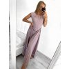 Šaty dlouhé třpytivé bez rukávu dámské (S/M ONE SIZE) ITALSKÁ MÓDA IMPBB23S3558/DU