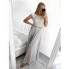 Šaty dlouhé třpytivé bez rukávu dámské (S/M ONE SIZE) ITALSKÁ MÓDA IMPBB23S3558/DU