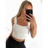 Croptop letní na ramínka dámský (S/M ONE SIZE) ITALSKÁ MÓDA IMPLS2321621/DU