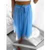 Sukně dlouhá tylová dámská (S/M ONE SIZE) ITALSKÁ MÓDA IMM23M22197/DU