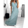 Šaty dlouhé letní icecool bez rukávu dámské (M/L-XL/2XL) ITALSKÁ MODA IMB237733 (Velikost M/L, Barva Černá)