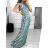 Šaty dlouhé letní icecool bez rukávu dámské (M/L-XL/2XL) ITALSKÁ MODA IMB237733 (Velikost M/L, Barva Černá)