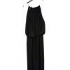 Šaty dlouhé na ramínka letní šifonové bez rukávu dámské (S/M/L ONE SIZE) ITALSKÁ MÓDA IMWB22049/DR (Velikost M/L, Barva bílá)