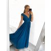 Šaty dlouhé společenské bez rukávu dámské (S/M ONE SIZE) ITALSKÁ MÓDA IMPBB22 IMPBB225009kt/DRU (Velikost S/M/L, Barva bílá)