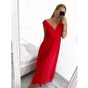 Šaty dlouhé společenské bez rukávu dámské (S/M ONE SIZE) ITALSKÁ MÓDA IMPBB22 IMPBB225009kt/DRU (Velikost S/M/L, Barva bílá)