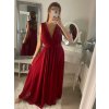 Šaty dlouhé společenské bez rukávu dámské (S/M ONE SIZE) ITALSKÁ MÓDA IMPBB22 IMPBB225009kt/DRU (Velikost S/M/L, Barva bílá)