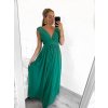 Šaty dlouhé společenské bez rukávu dámské (S/M ONE SIZE) ITALSKÁ MÓDA IMPBB22 IMPBB225009kt/DRU (Velikost S/M/L, Barva bílá)