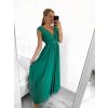 Šaty dlouhé společenské bez rukávu dámské (S/M ONE SIZE) ITALSKÁ MÓDA IMPBB22 IMPBB225009kt/DRU (Velikost S/M/L, Barva bílá)