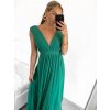 Šaty dlouhé společenské bez rukávu dámské (S/M ONE SIZE) ITALSKÁ MÓDA IMPBB22 IMPBB225009kt/DRU (Velikost S/M/L, Barva bílá)