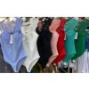 Body elegantní krajkové bez rukávů dámské (S/M ONE SIZE) ITALSKÁ MÓDA IMM22201