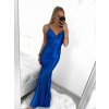 Šaty dlouhé elegantní společenské na ramínka dámské (S/M ONE SIZE) ITALSKÁ MÓDA IMPLP2322930135/DU