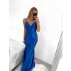 Šaty dlouhé elegantní společenské na ramínka dámské (S/M ONE SIZE) ITALSKÁ MÓDA IMPLP2322930135/DU