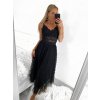 Top croptop krajkový na ramínka dámský (S/M ONE SIZE) ITALSKÁ MÓDA IMPMD231041a/DU (Velikost S/M/L, Barva béžová)
