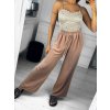 Croptop krajkový na ramínka dámský (S/M ONE SIZE) ITALSKá MóDA IM3232611/DU (Velikost S/M/L, Barva béžová)