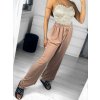 Croptop krajkový na ramínka dámský (S/M ONE SIZE) ITALSKá MóDA IM3232611/DU (Velikost S/M/L, Barva béžová)