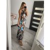 Šaty dlouhé bez rukávu letní icecool dámské (S/M/L ONE SIZE) ITALSKÁ MÓDA IMM22M2942-2/DUR