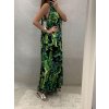 Šaty dlouhé bez rukávu letní icecool dámské (S/M/L ONE SIZE) ITALSKÁ MÓDA IMM22M2942-6/DUR (Velikost M/L, Barva zelená)