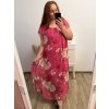 Šaty letní  dámské (L/XL/2XL/3XL ONE SIZE) ITALSKÁ MÓDA IMFF23ROSE/DU