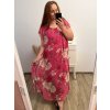 Šaty letní  dámské (L/XL/2XL/3XL ONE SIZE) ITALSKÁ MÓDA IMFF23ROSE/DU