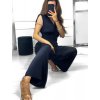 Overal elegantní icecool  dámský (M/L, XL/XXL) AINUOSI ITALSKÁ MODA IMB239907/DUR (Velikost M/L, Barva Černá)